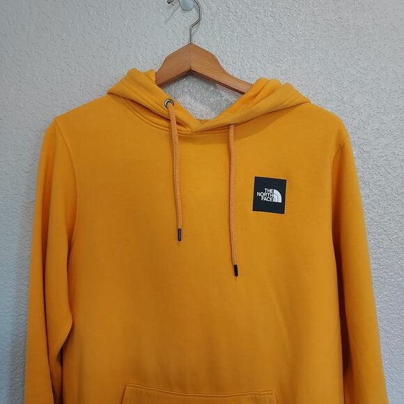 The North Face Yellow Pullover Hoodie Size Large - Picture 2 of 11